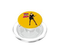 Llévame a los 80 Glam Rock Guitar Girl Pop Art PopSockets PopGrip para MagSafe