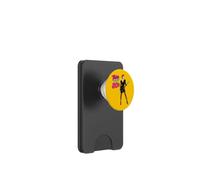 Llévame a los 80 Glam Rock Guitar Girl Pop Art PopSockets PopWallet para MagSafe
