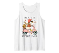 Llévame a Pumpkin Patch Duck Fun Camiseta sin Mangas