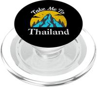 Llévame a Tailandia Vintage Tailandia Vacaciones PopSockets PopGrip para MagSafe