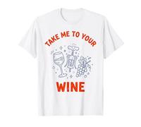 Llévame a tu Bebedor de Vino Viñedo Tour Sip Happens Camiseta