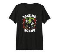 Llévame a tu Escena Actuación Teatro Alienígena Humor Drama Etapa Camiseta Premium