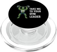 Llévame a tu líder de Gimnasio Levantamiento de Pesas Fitness Alien UFO PopSockets PopGrip para MagSafe