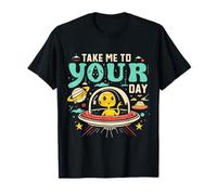 Llévame a tu líder Día Mundial OVNI Área de secuestro alienígena 51 Camiseta