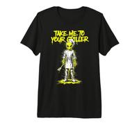Llévame a tu Parrilla Alien BBQ Funny UFO Grill Master Camiseta Premium