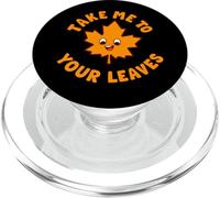 Llévame a Tus Hojas Feliz Otoño Cosecha Otoño PopSockets PopGrip para MagSafe