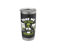 Llévame a tus modelos Analista actuarial Alien Data Finance Vaso térmico de acero inoxidable de doble pared