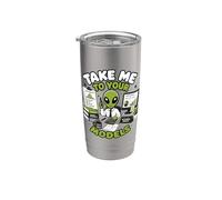 Llévame a tus modelos Analista actuarial Alien Data Finance Vaso térmico de acero inoxidable de doble pared