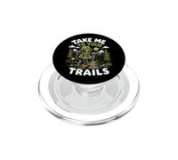 Llévame a Tus senderos Senderismo Alien Camping Mochilero OVNI PopSockets PopGrip para MagSafe