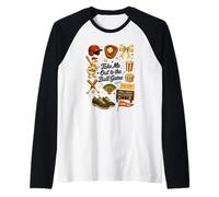 Llévame al Juego de Pelota Vintage Duck Camiseta Manga Raglan