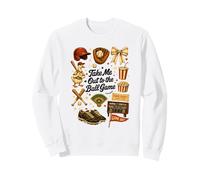 Llévame al Juego de Pelota Vintage Duck Sudadera
