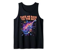 Llévame de Vuelta a la Guitarra de los 80, Divertidos Recuerdos Musicales Retro Camiseta sin Mangas