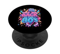 Llévame de vuelta a la ilustración gráfica retro de los 80 PopSockets PopGrip Adhesivo