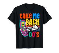 Llévame de Vuelta a los 2000's Vintage de Dos Miles Retro 00s Camiseta gráfica económica, Hombre, Negro, XL