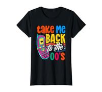 Llévame de Vuelta a los 2000's Vintage de Dos Miles Retro 00s Camiseta gráfica económica, Mujer, Negro, XL