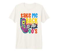 Llévame de Vuelta a los 2000's Vintage de Dos Miles Retro 00s Camiseta Premium