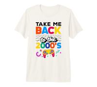 Llévame de Vuelta a los 2000's Vintage de Dos Miles Retro 00s Camiseta Premium