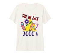 Llévame de Vuelta a los 2000's Vintage de Dos Miles Retro 00s Camiseta Premium