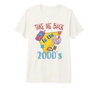 Llévame de Vuelta a los 2000's Vintage de Dos Miles Retro 00s Camiseta Premium