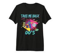 Llévame de Vuelta a los 2000's Vintage de Dos Miles Retro 00s Camiseta Premium