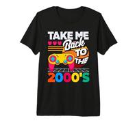 Llévame de Vuelta a los 2000's Vintage de Dos Miles Retro 00s Camiseta Premium