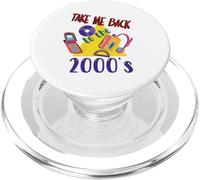 Llévame de Vuelta a los 2000's Vintage de Dos Miles Retro 00s PopSockets PopGrip para MagSafe