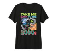 Llévame de Vuelta a los años 2000 Vintage de Dos Miles Retro 00s Camiseta Premium