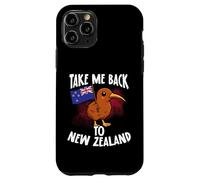 Llévame de Vuelta a Nueva Zelanda Kiwi Bird Flag Travel Carcasa para iPhone 11 Pro