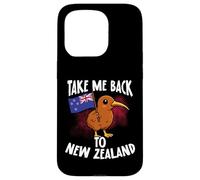Llévame de Vuelta a Nueva Zelanda Kiwi Bird Flag Travel Carcasa para iPhone 15 Pro
