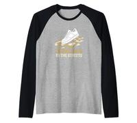 Llevando la fe a Las Calles Evangelismo Ministerio Camiseta Manga Raglan