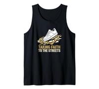 Llevando la fe a Las Calles Evangelismo Ministerio Camiseta sin Mangas