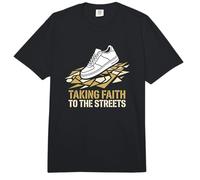 Llevando la fe a Las Calles Evangelismo Ministerio Comfort Colors Adult Heavyweight T-Shirt