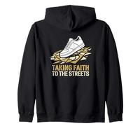 Llevando la fe a Las Calles Evangelismo Ministerio Sudadera con Capucha