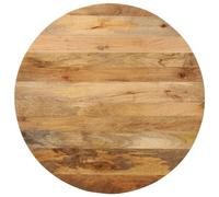 LLEZKBR Accesorios de mesa, tablero de mesa de 90 x 2,5 cm de diámetro, redondo, de madera maciza, mango
