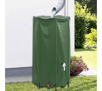 LLEZKBR Furniture Select-Depósito de agua con grifo plegable de PVC de 380 L