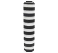 LLEZKBR Red de privacidad antracita y blanca 1,5 x 50 m HDPE 75 g/m²