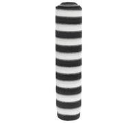 LLEZKBR Red de privacidad antracita y blanca, 2 x 10 m, HDPE, 195 g/m²