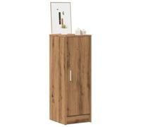 LLEZKBR Zapatero artesano de roble 32 x 35 x 92 cm, madera de ingeniería
