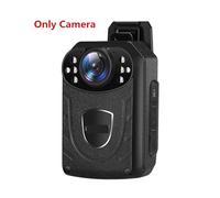 LLGTFQ KJ21 BodyCamera HD1296P Cámara de policía actualizada Mini cámara vigilancia montada en el Cuerpo Lente Externa visión Nocturna para Ciclismo, vlogging(Only Camera)