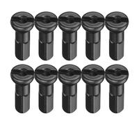 LLHCF 10 tapas para radios de bicicleta de alta resistencia, tapas de pezones de rueda de ciclismo, puntas finales, tapas de radios de bicicleta de carretera, pezón, tapas de radios de bicicleta de