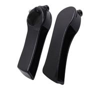 LLHCF 2 piezas de tornillos de banco de bicicleta de montaña para manillar de bicicleta de montaña, extremos de barra de aleación de aluminio, extremos de manillar de bicicletas