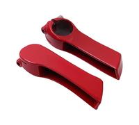 LLHCF 2 piezas de tornillos de banco de bicicleta de montaña para manillar de bicicleta de montaña, extremos de barra de aleación de aluminio, extremos de manillar de bicicletas