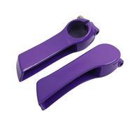 LLHCF 2 piezas de tornillos de banco de bicicleta de montaña para manillar de bicicleta de montaña, extremos de barra de aleación de aluminio, extremos de manillar de bicicletas