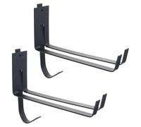 LLHCF 2 soportes de pared para tablas de snowboard, soporte de pared para tablas de surf, estante de almacenamiento interior para longboards y tablas cortas