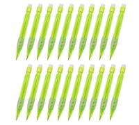 LLHCF 20 lápices automáticos pequeños con borrador pequeño de 0,7 mm, herramienta de escritura automática mecánica para escribir, dibujar, escuela