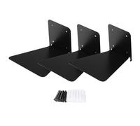LLHCF 3 estantes flotantes de pared de fácil instalación, ahorro de espacio, fácil instalación, estante flotante para cocina