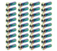 LLHCF 36 piezas de pezones para radios de bicicleta, puntas de cabeza, decoración para radios de rueda de 14 G, para bicicletas de montaña y carretera, puntas duraderas para radios de bicicleta