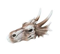 LLHCF Acuarios de resina de dinosaurio, calavera, decoración de refugio para mascotas, escondites acuáticos para cuevas, peceras, ornamento, escena, paisaje