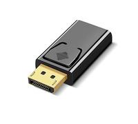 LLHCF Adaptador convertidor DisplayPort a HDMI de alta resolución 1080P 60Hz con sincronización de videos de sonido y convertidor de amplia compatibilidad