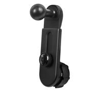 LLHCF Adaptador de brazo de extensión giratorio de 17 mm adecuado para soporte de teléfono de coche y soporte de navegación con rotación ajustable